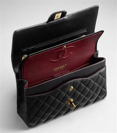 chanel classic flap bag organizer|authentic Chanel classic flap bag.